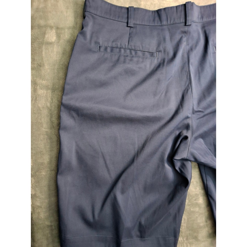 Nike Golf Tour Performance Dri-FIT Mens Navy Blue Shorts Size 36 Flat Front - Picture 9 of 12